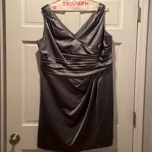 David's Bridal Dresses & Skirts - David Bridal Formal Dress Grey Plus Size 22
